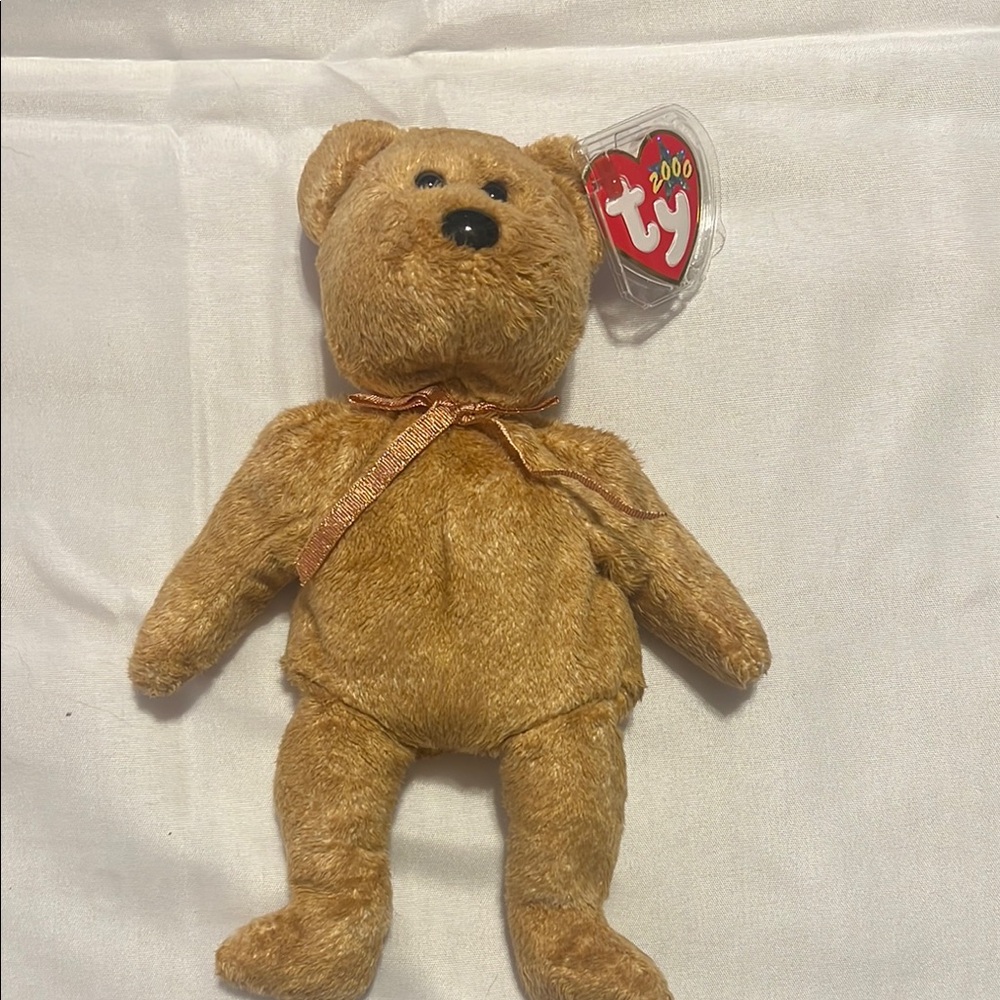 Ty beanie babies cashew bear